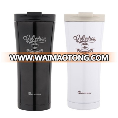 On-board coffee mugs male high - grade female student stainless steel car mugs engraving custom portable brew mugs